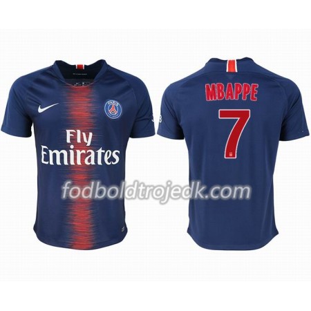 Paris Saint-Germain MBAPPE 7 Hjemme 2018/19 - Fodboldtrøjer(S/S) Paris Saint-Germain MBAPPE 7 Hjemme 2018/19 - Fodboldtrøjer(S/S)